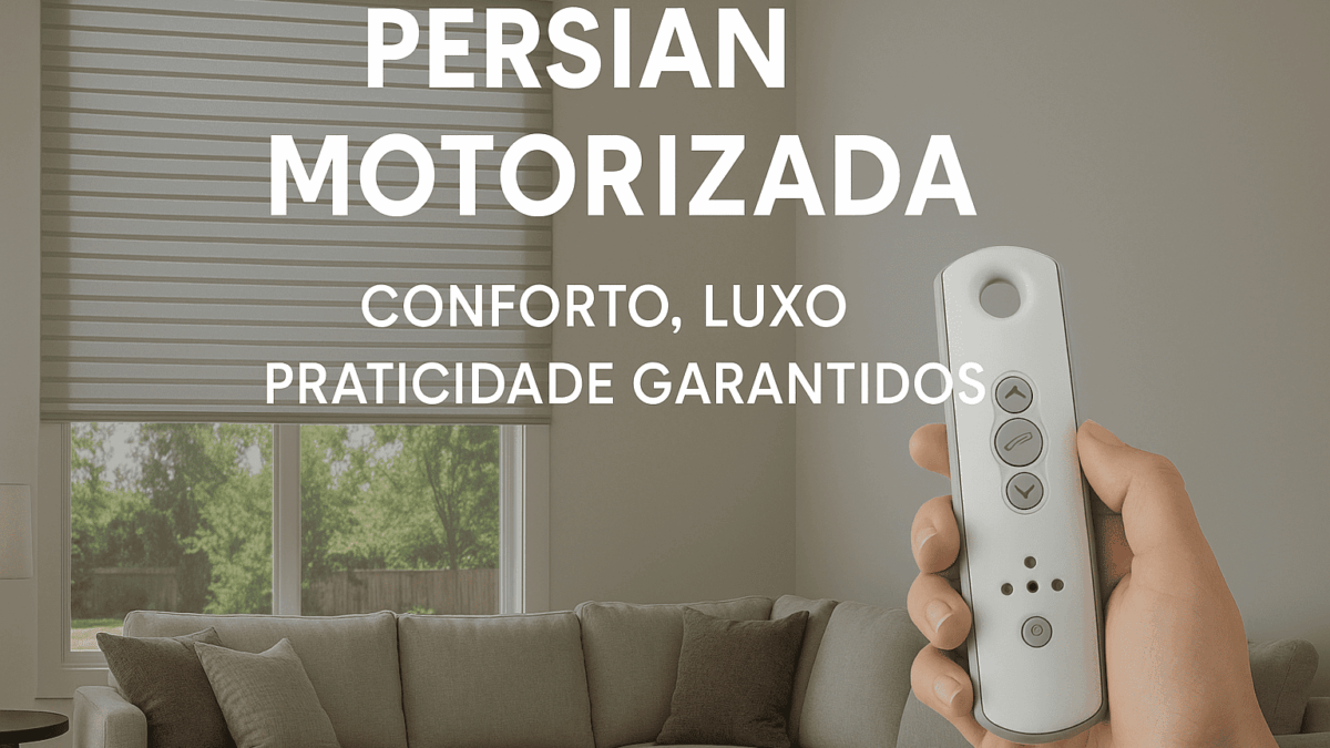 persiana motorizada